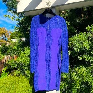 Emilio Pucci Lace dress with long sleeves
